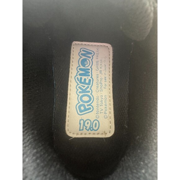 Pokemon Asahi Shoes Kid Gengar Sneakers P109 Purple/Black/Gold 19cm Gachi Strong - Picture 4 of 8